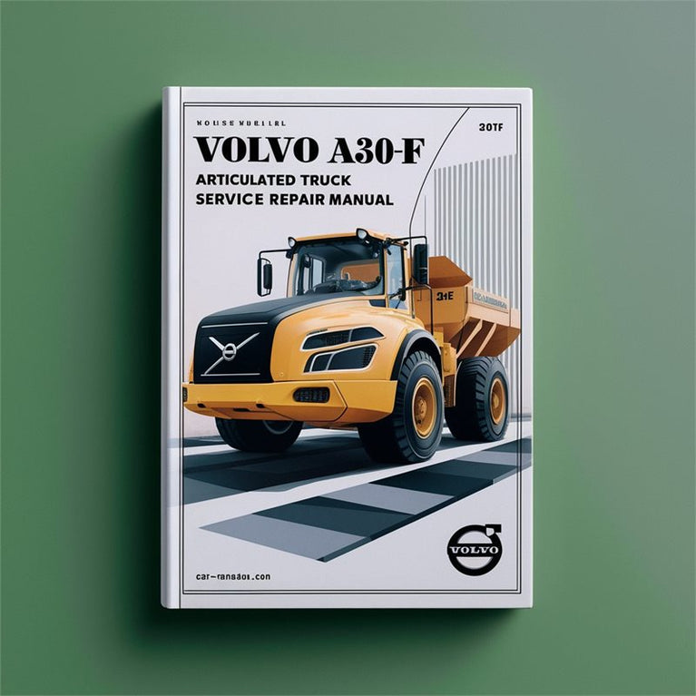 Volvo A30F Articulated Dump Truck Service Repair Workshop Manual PDF