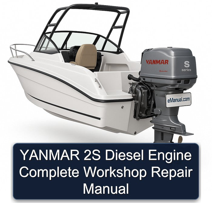 Yanmar 2S Diesel Engine Service Repair Workshop Manual PDF