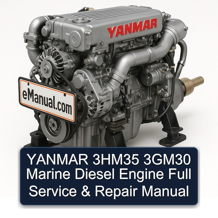 Yanmar 3hm35 3gm30 Marine Diesel Engine Service Repair Workshop Manual