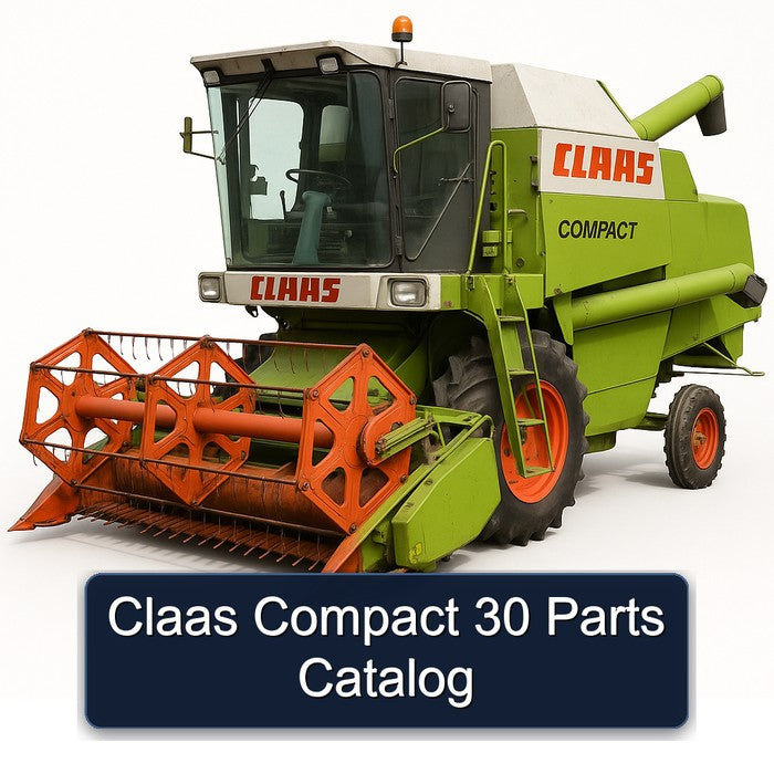 Claas Compact 30 Parts Catalog PDF