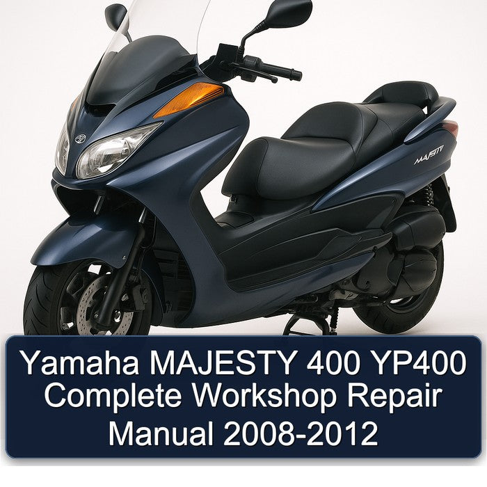 2008-2012 Yamaha Majesty 400 YP400 Service Repair Workshop Manual PDF
