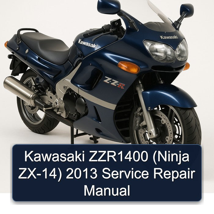 2013 Kawasaki Ninja ZZR1400 ( Zx-14) Service Repair Workshop Manual PDF