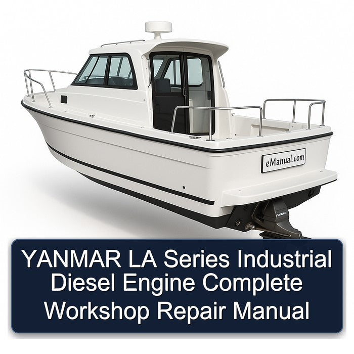 Yanmar LA Series Industrial Diesel Engine Service Repair Workshop Manual PDF
