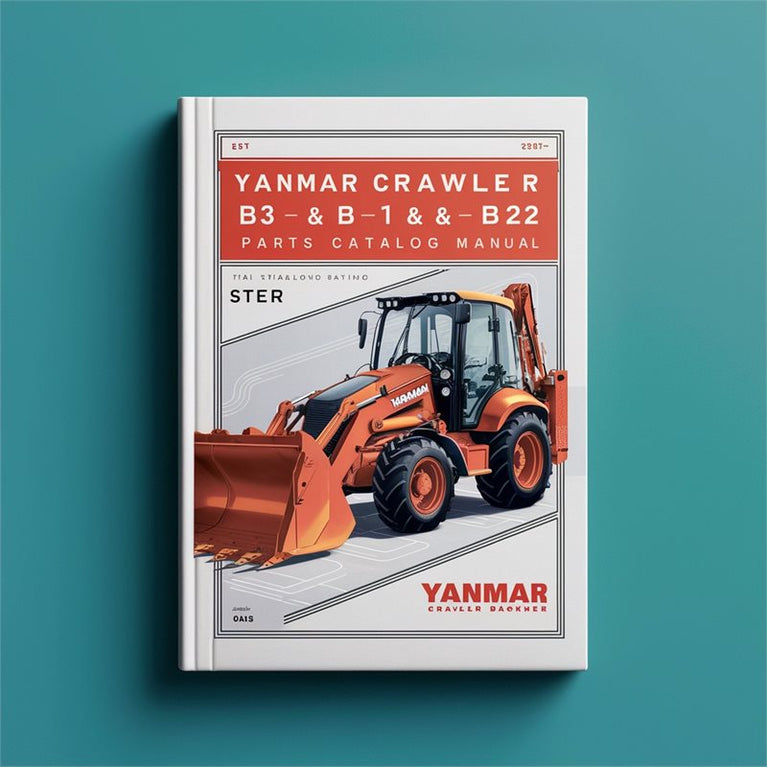 Yanmar Crawler Backhoe B3 B3-1 B3-2 Parts Catalog PDF