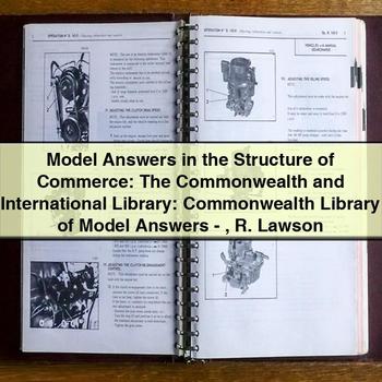 Model Answers in the Structure of Commerce