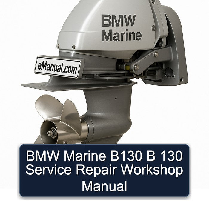 BMW 2 Series Marine B130 B 130 Service Repair Workshop Manual PDF