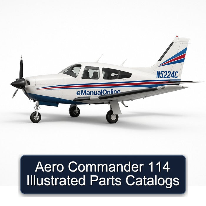 Aero Commander 114 Illustrated Parts Catalog PDF