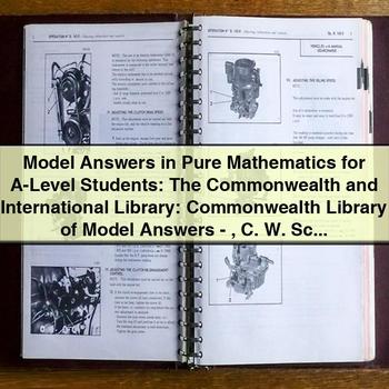 Model Answers in Pure Mathematics for A-Level Students