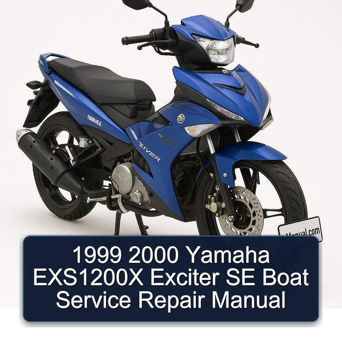 Yamaha Exciter EXS1200X SE Boat Service Repair Workshop Manual PDF