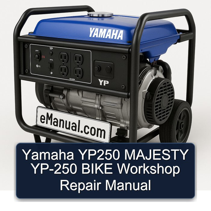 Yamaha YP250 Majesty YP-250 Bike Service Repair Workshop Manual PDF
