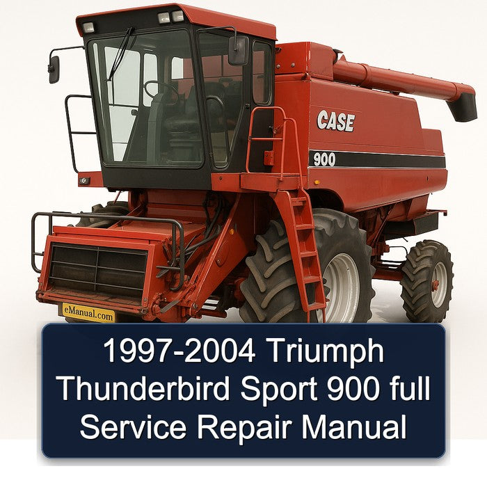 1997-2004 Triumph Thunderbird Sport 900 Service Repair Workshop Manual PDF