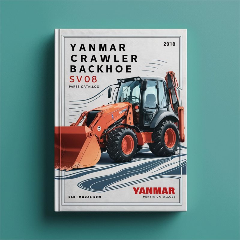Yanmar Crawler Backhoe SV08 Parts Catalog PDF