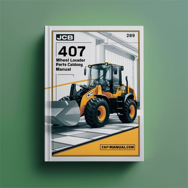 JCB 407 Wheel Loader Parts Catalog PDF