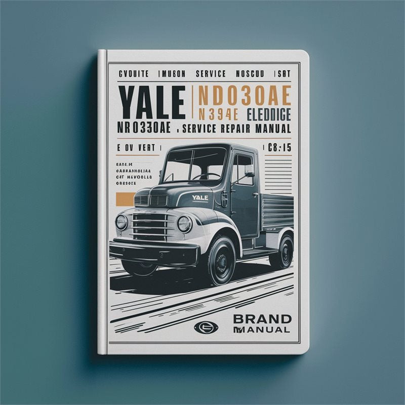 Yale (C815) NDR030AE NR035AE NR045AE (C816) NS040AF NS050AF Lift Truck Service Repair Workshop Manual PDF