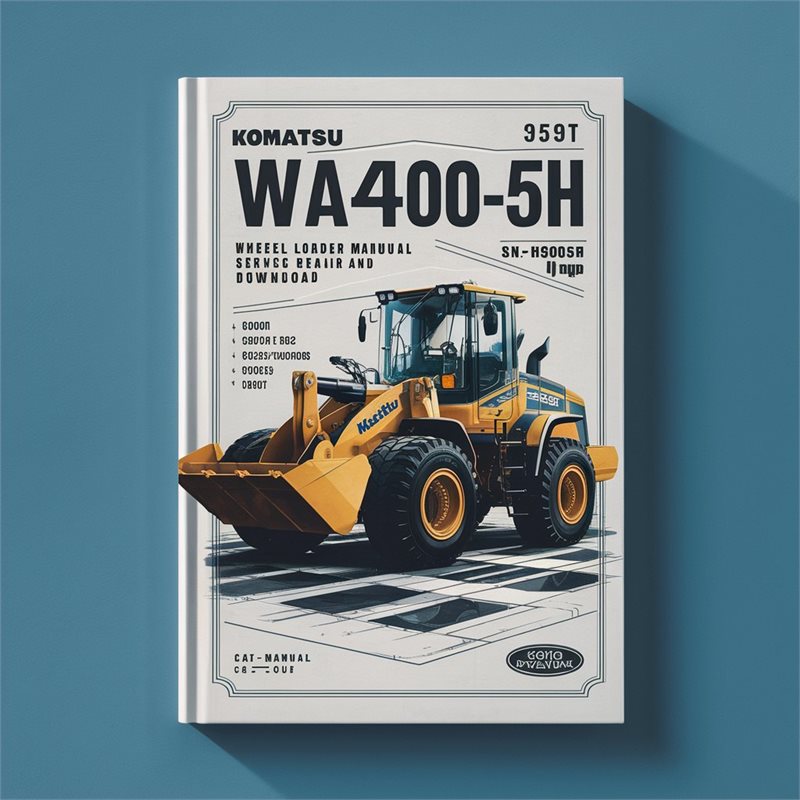 Komatsu WA400-5H Wheel Loader (sn: H50051 Up) Service Repair Workshop Manual PDF