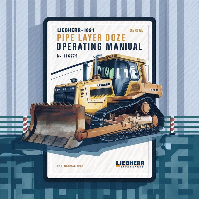 Liebherr RL44-1091 Pipe Layer Dozer Operators Operating (serial No. From: 11676) Service Repair Workshop Manual PDF