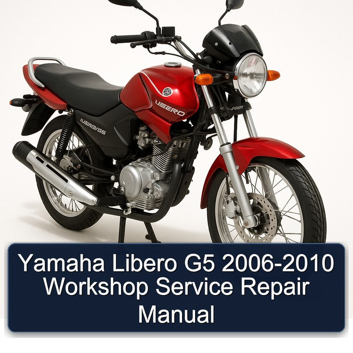 2006-2010 Yamaha Libero G5 Service Repair Workshop Manual PDF
