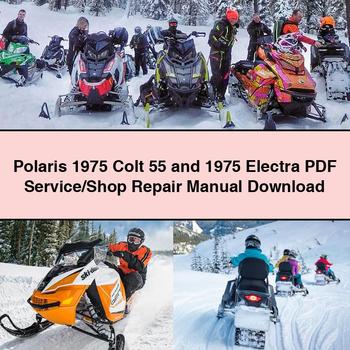 1975 Polaris Colt 55 Electra /shop Service Repair Workshop Manual PDF
