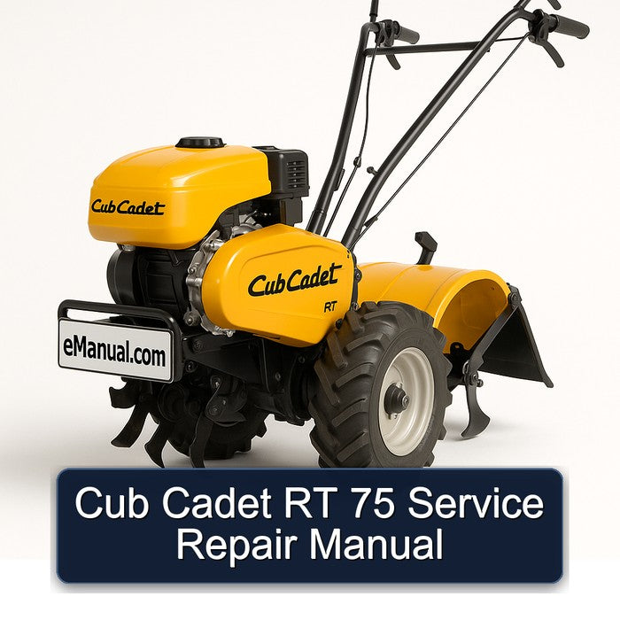 Cub Cadet RT 75 Service Repair Workshop Manual PDF