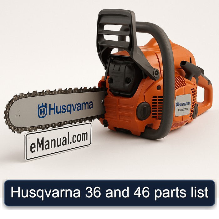 Husqvarna 36 46 Parts Catalog PDF