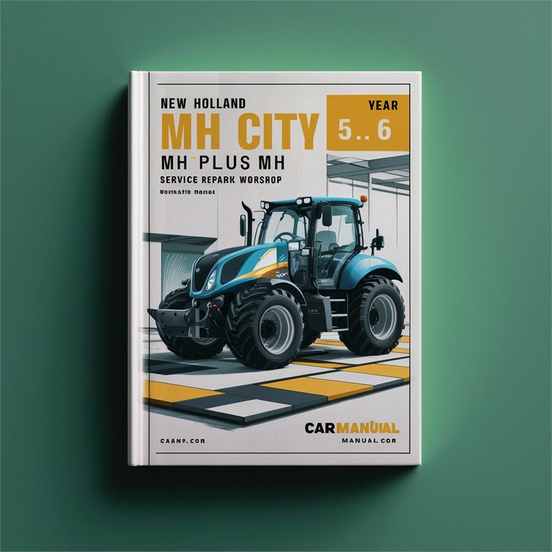 New Holland MH City Plus 5.6 Wheel Excavator Service Repair Workshop Manual PDF