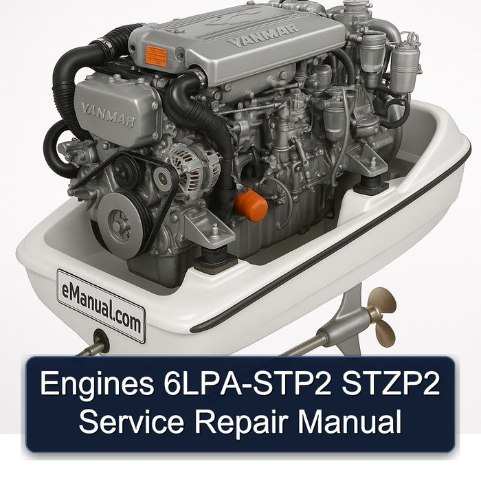 Engines 6LPA-STP2 Stzp2 Service Repair Workshop Manual PDF