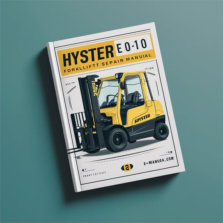 Hyster E010 (S35FT) Forklift S35FT Service Repair Workshop Manual PDF