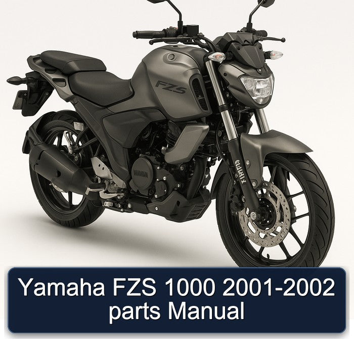 2001-2002 Yamaha FZS Models 1000 - Parts Catalog PDF