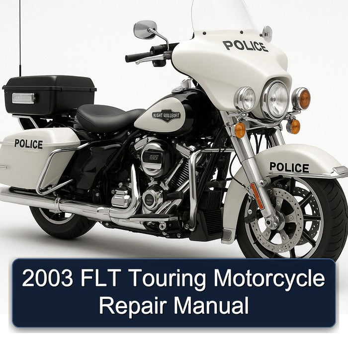 2003 Harley Davidson Touring FLT Motorcycle Service Repair Workshop Manual PDF