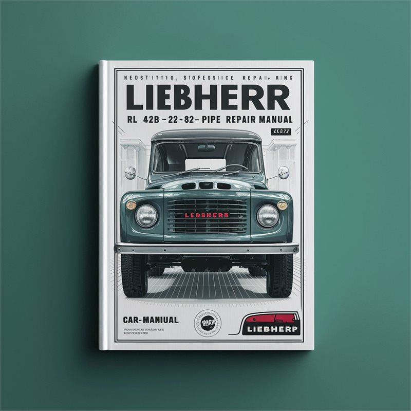 Liebherr RL 422 22B 42B 52 Pipe Service Repair Workshop Manual PDF