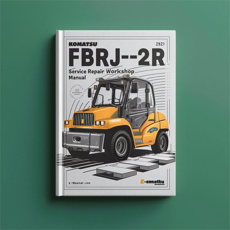 Komatsu FBRJ-2R Forklift Service Repair Workshop Manual PDF