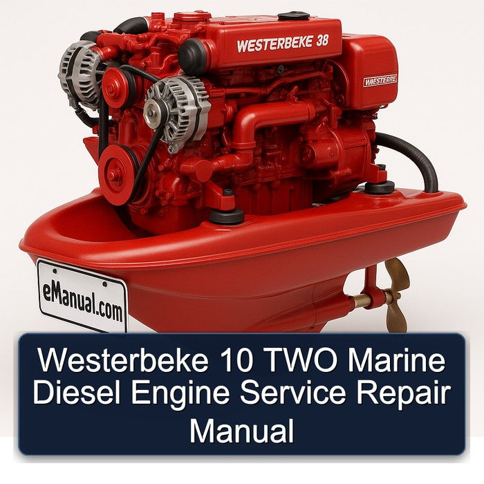 Westerbeke 10 TWO Marine Diesel Engine Service Repair Workshop Manual PDF