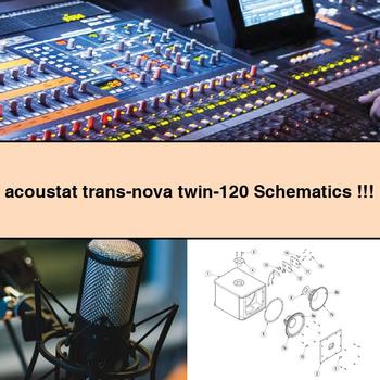Acoustat TRANS-NOVA TWIN-120 Service Repair Workshop Manual PDF