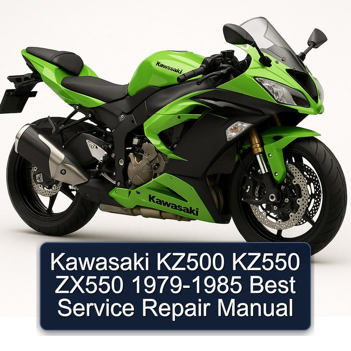 1979-1985 Kawasaki ZX Models KZ500 KZ550 ZX550 - Best Service Repair Workshop Manual PDF