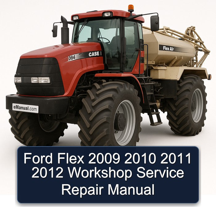 2009-2012 Ford Flex Service Repair Workshop Manual PDF