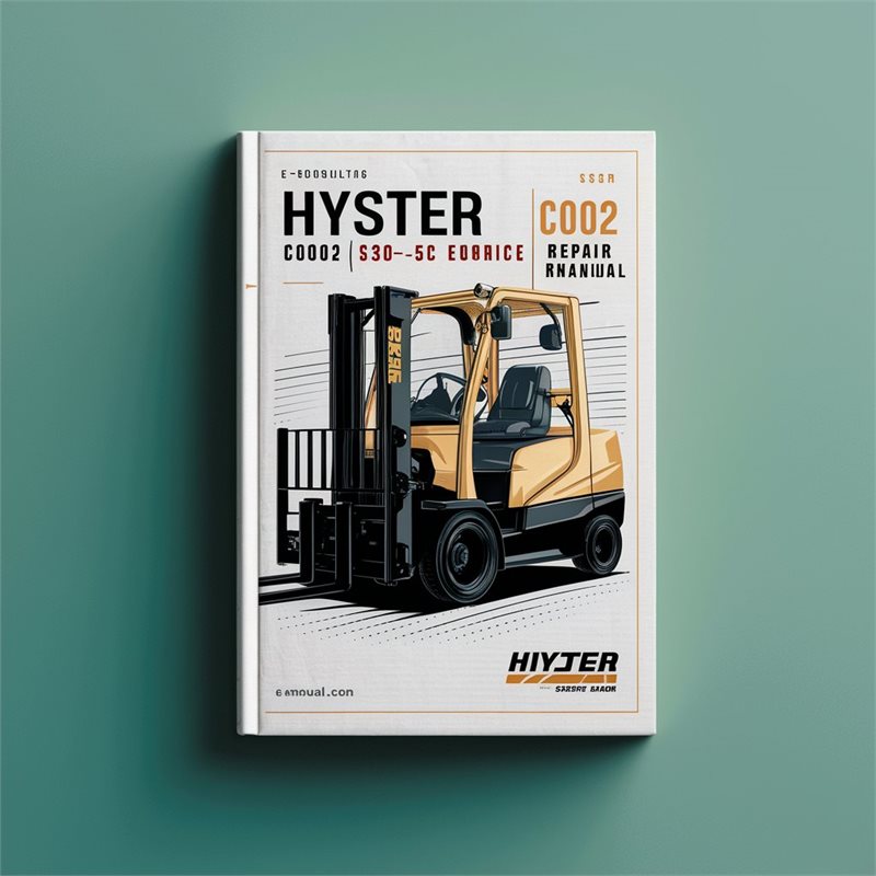 Hyster C002 (s30-50c Europe) Forklift Service Repair Workshop Manual PDF