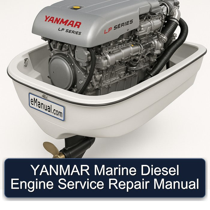 Yanmar Marine Diesel Engine Service Repair Workshop Manual PDF