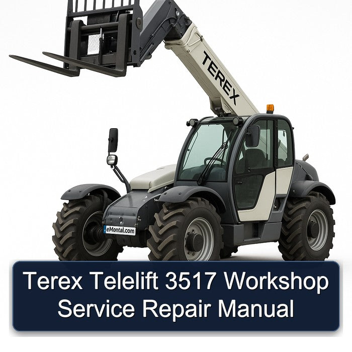 Terex Telelift 3517 Service Repair Workshop Manual PDF