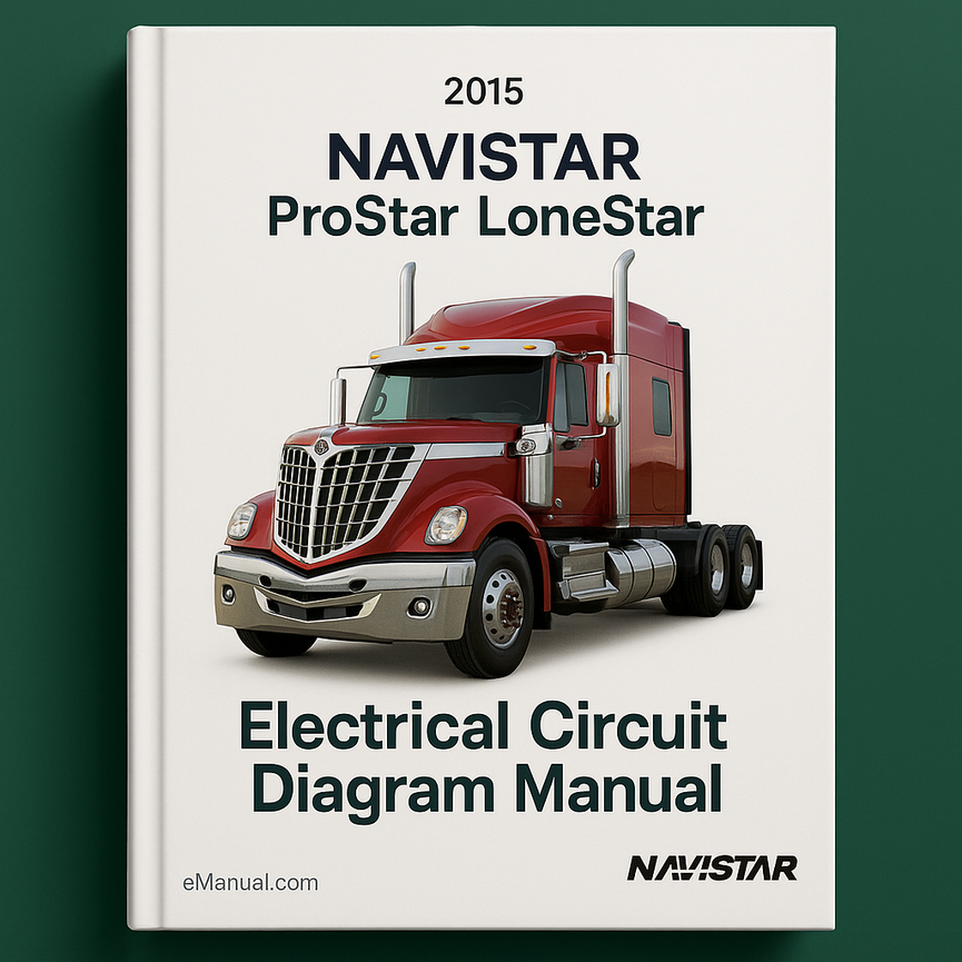 Manual del diagrama del circuito eléctrico Navistar ProStar LoneStar 2015 Descargar PDF