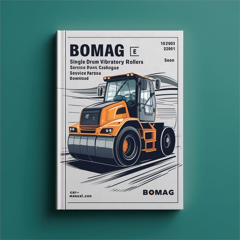 Bomag BW55 E Single Drum Vibratory Rollers (101620020101-101620026000) Parts Catalog PDF