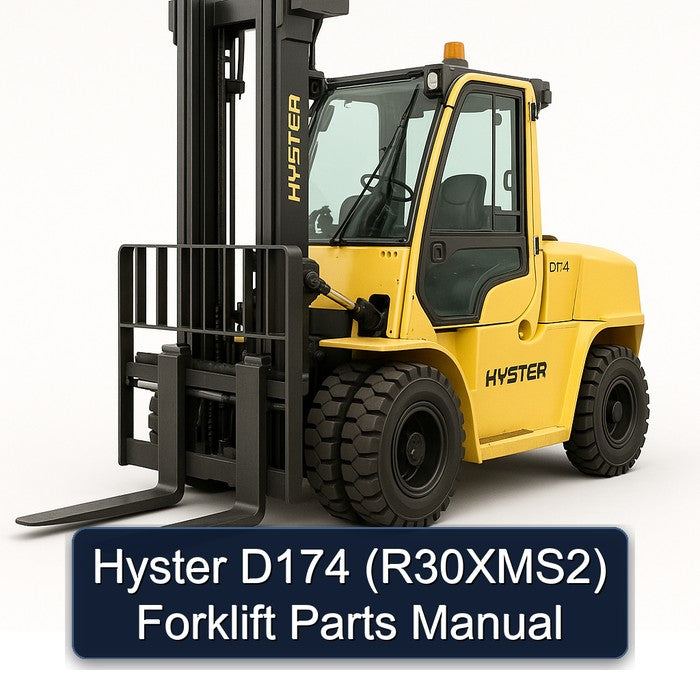 Hyster D174 (R30XMS2) Forklift Parts Catalog PDF