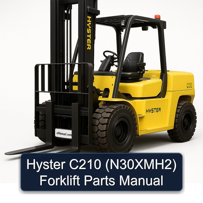 Hyster C210 (N30XMH2) Forklift Parts Catalog PDF