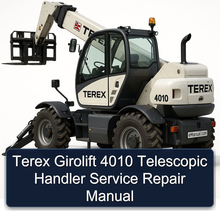Terex Girolift 4010 Telescopic Handler Service Repair Workshop Manual PDF