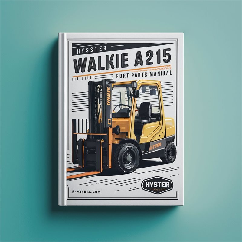 Hyster Walkie A215 (W45XT) Forklift Parts Catalog PDF
