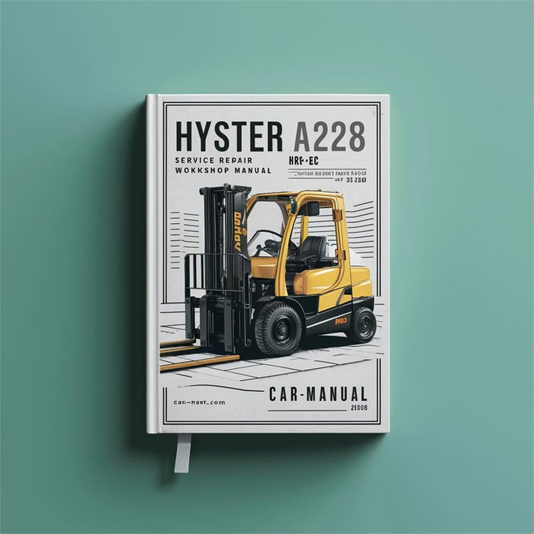 Hyster A228 (hr45-ec Hr48-ec) Forklift HR45 Service Repair Workshop Manual PDF