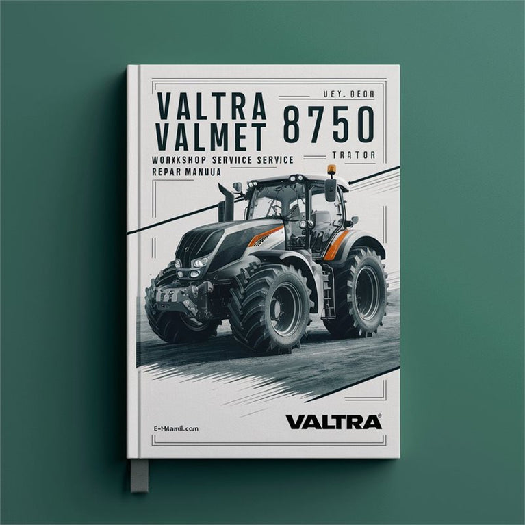 Valtra Valmet 8750 Tractor Service Repair Workshop Manual PDF