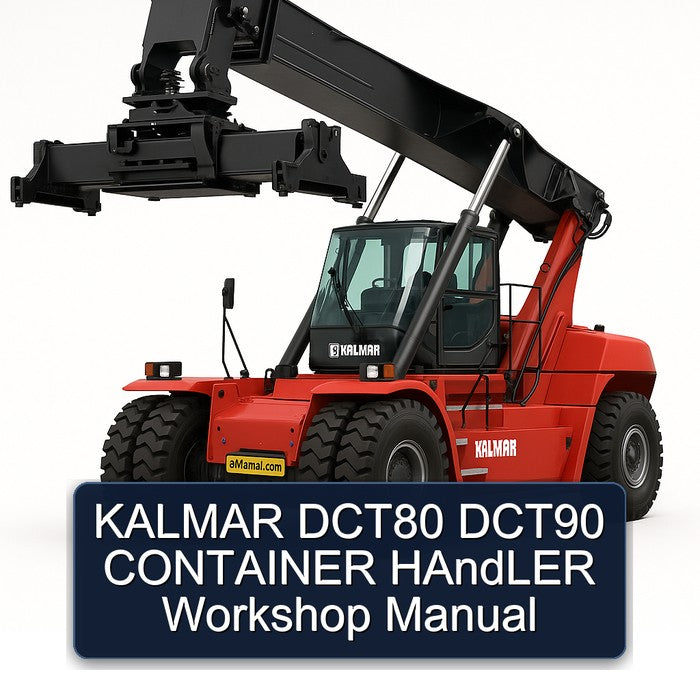 Kalmar DCT80 DCT90 Container Handler Service Repair Workshop Manual PDF