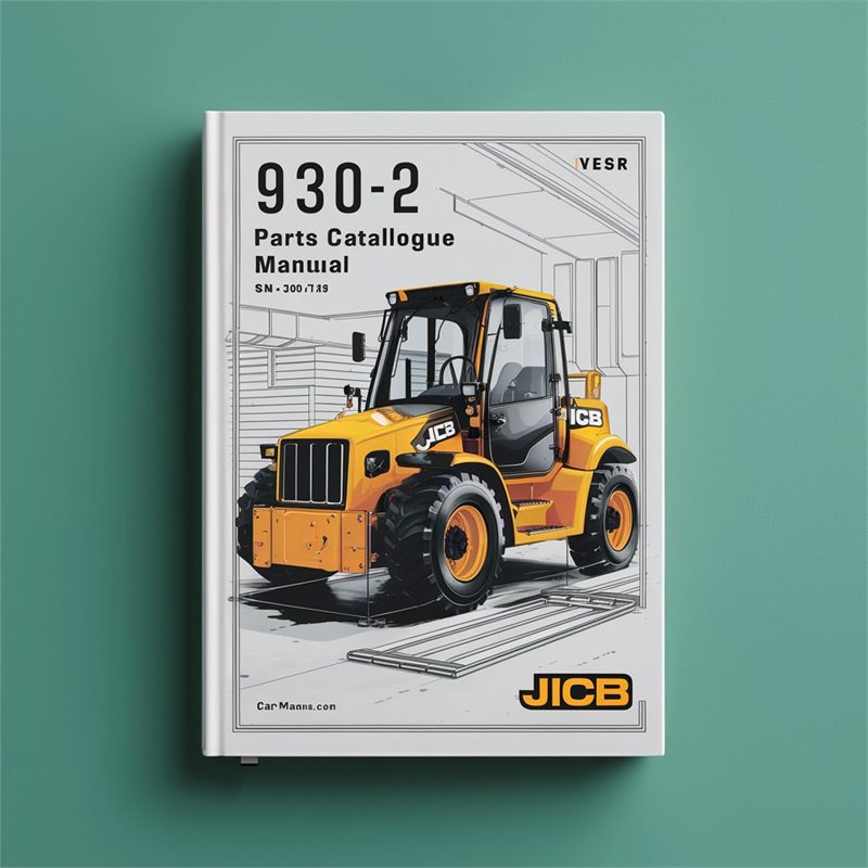 JCB 930-2 Forklift (sn: 00607000-00607149) Parts Catalog PDF
