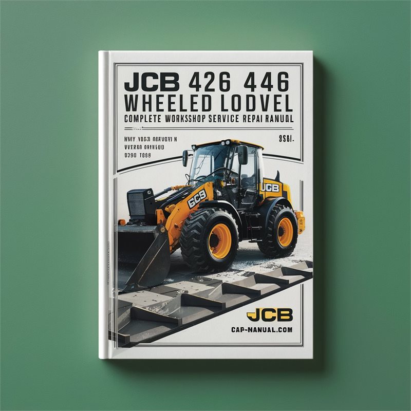 JCB 426 436 446 Wheeled Loading Shovel Service Repair Workshop Manual PDF