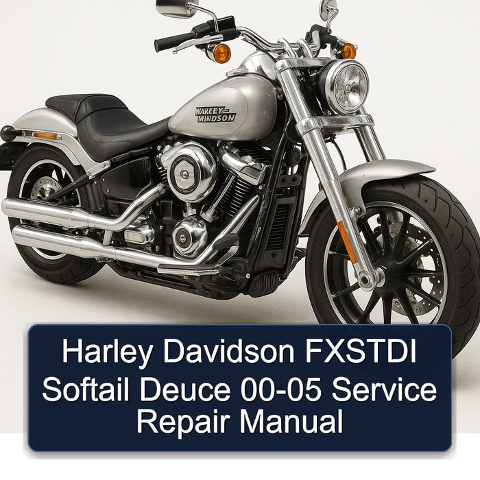 Harley 00-05 Davidson Softail Fxstdi Deuce Service Repair Workshop Manual PDF